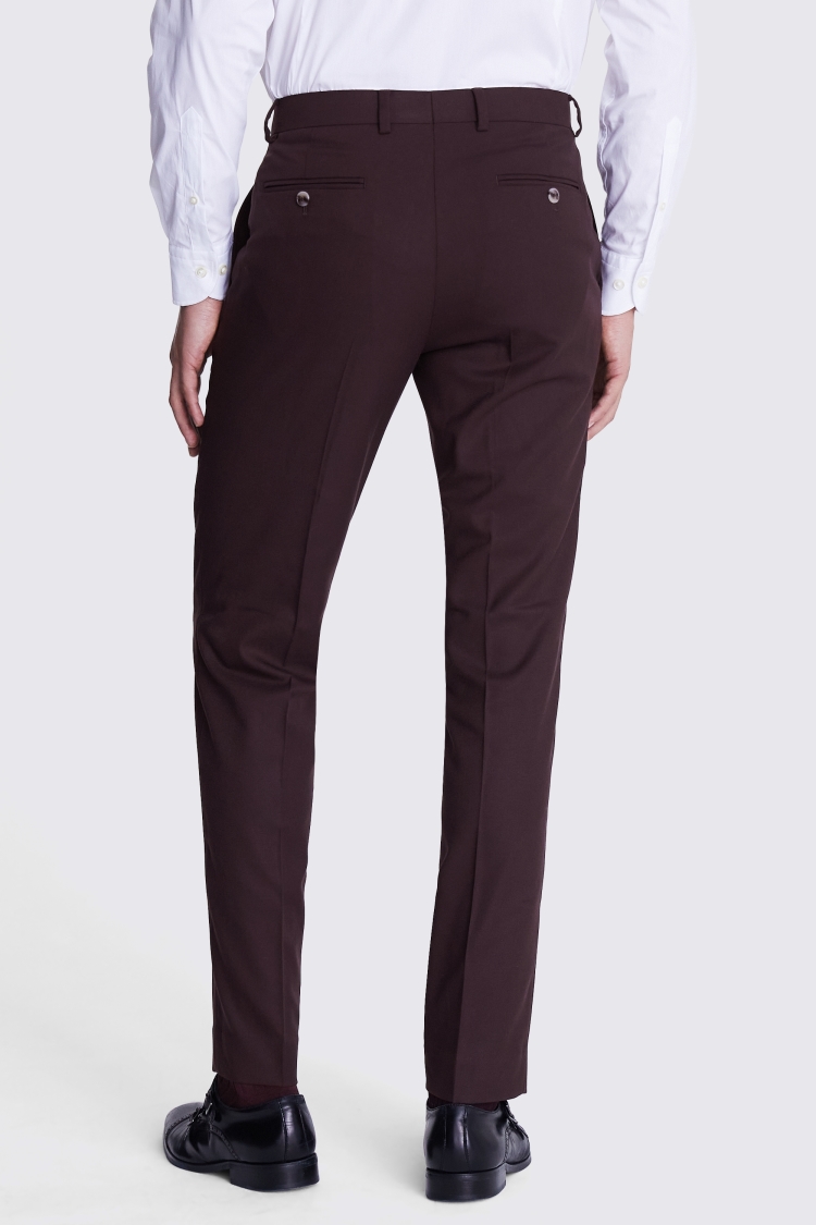 Tailored Fit Port Flannel Trousers Buy Online at Moss