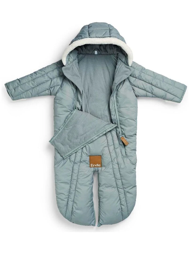 Combinaison pilote bébé Pebble Green (0 6 mois)   Vert