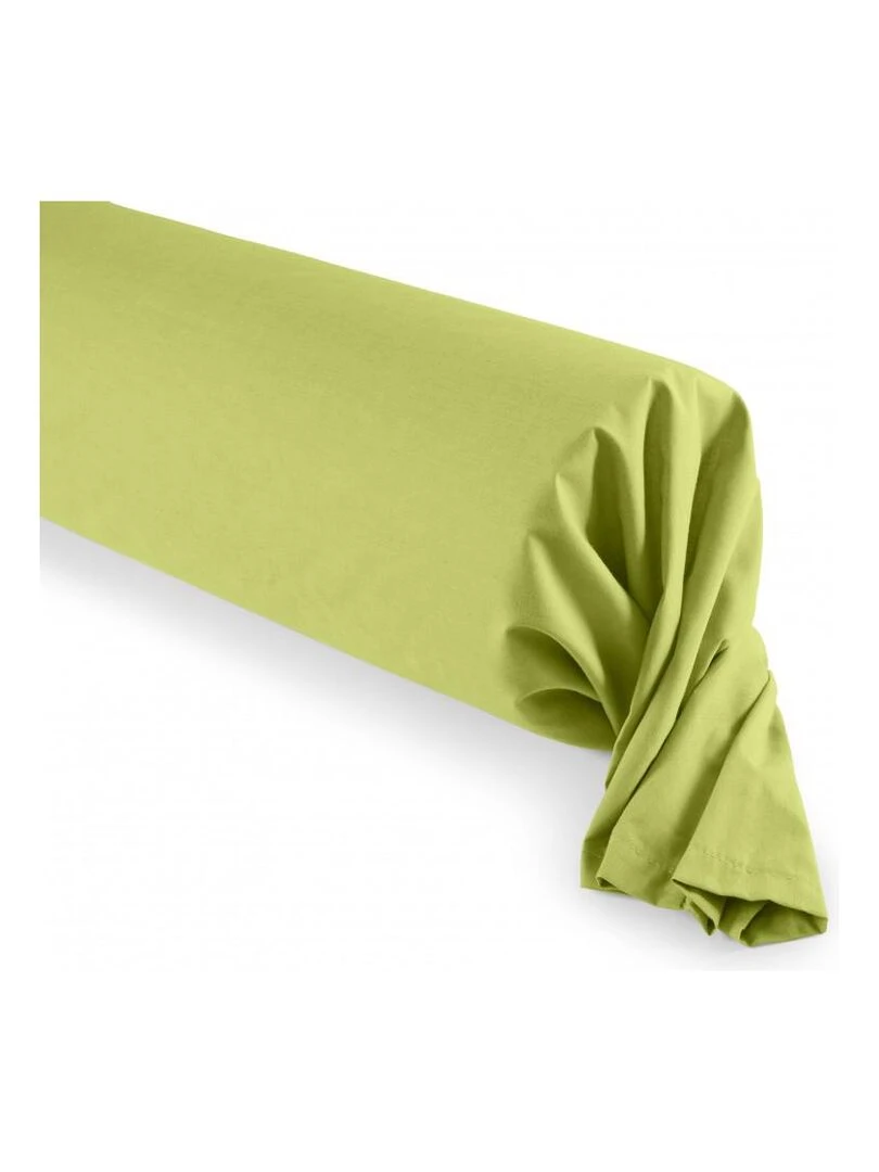Taie De Traversin Anis 45 X 185 Cm / 100% Coton / 57 Fils/cm² Vert anis
