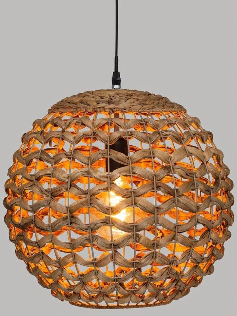 Suspension jacinthe Sand naturel D38   Beige