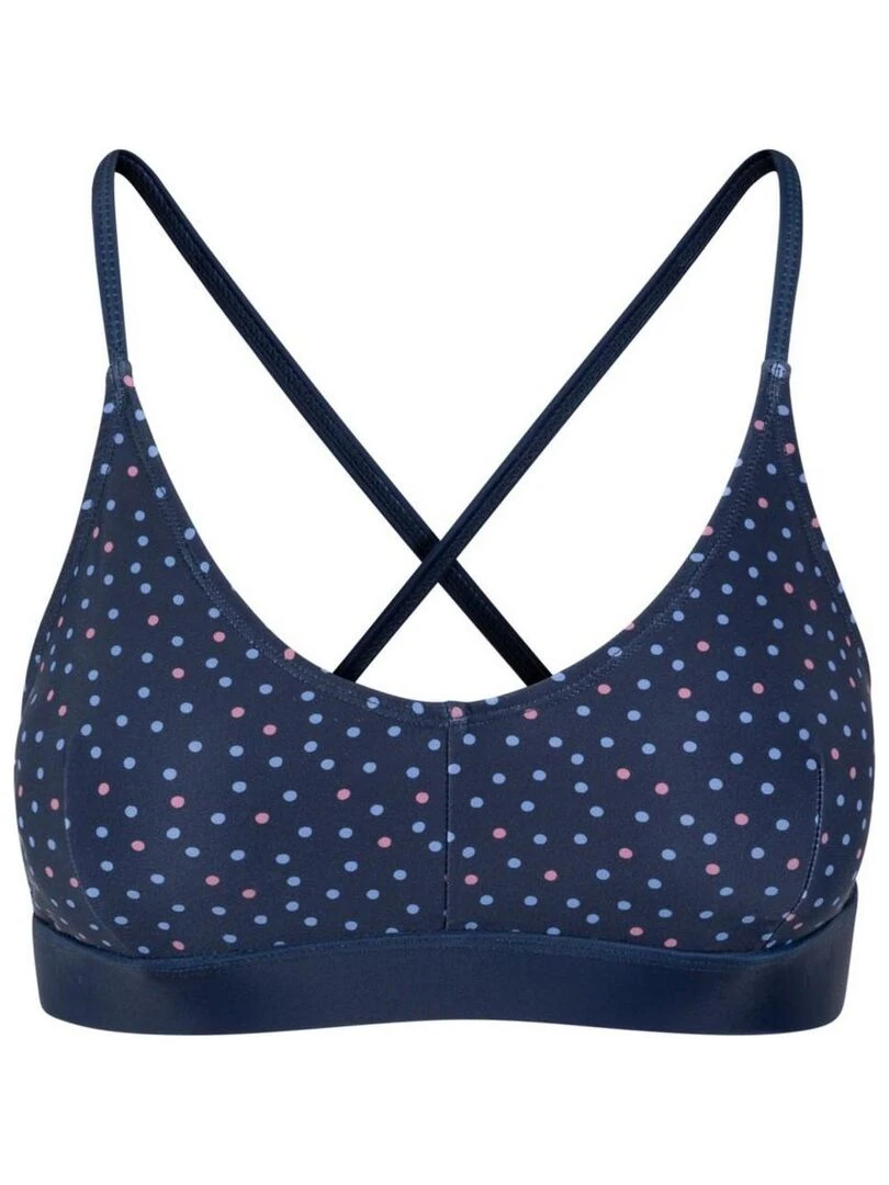 Trespass Haut de maillot de bain LAURA Bleu marine