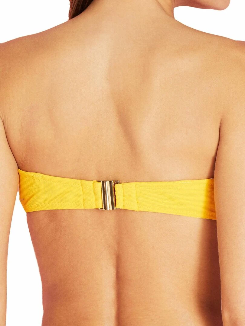 Haut maillot de bain bandeau Miami Jaune