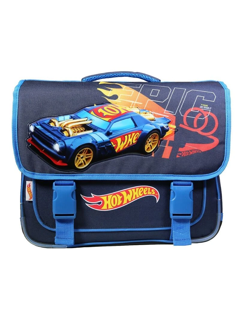 BAGTROTTER Cartable 38 cm Hot Wheels Voitures Bleu Bleu