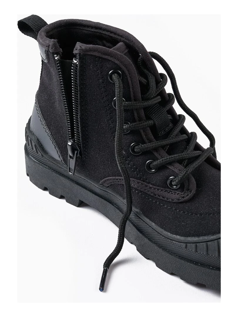Bottes de motard pour enfants   NORTHERN CALLING   Gris foncé