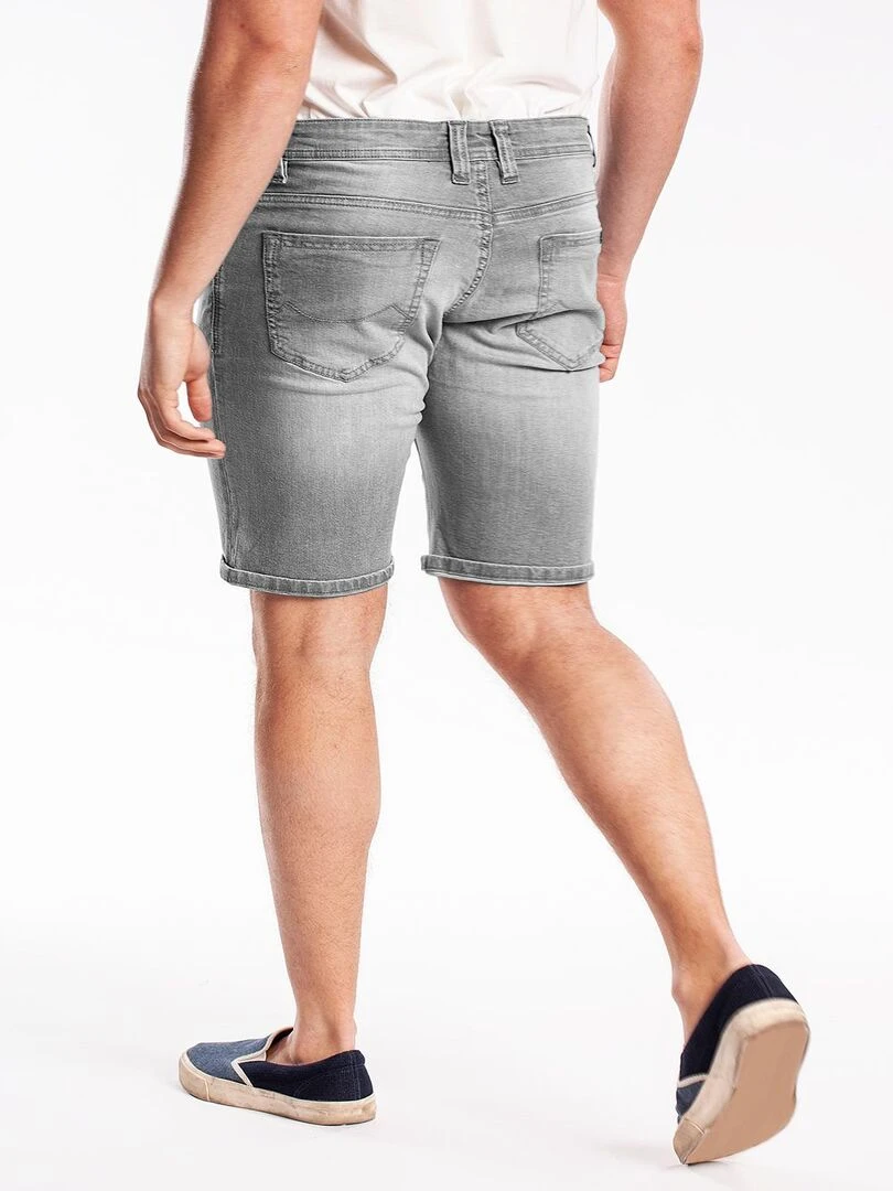 Bermuda denim stretch Fibreflex® CORGI 'Rica Lewis'   Gris