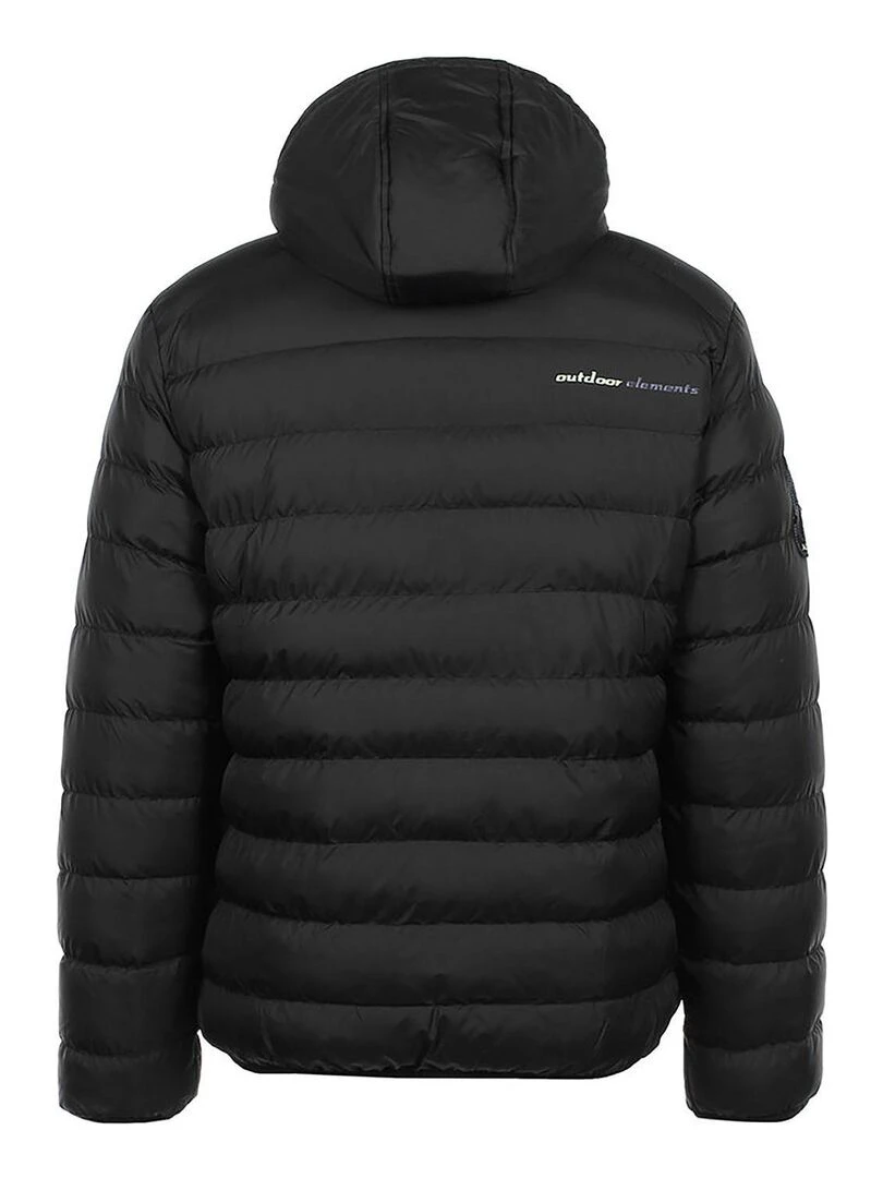 Doudoune de ski homme CARFOU PEAK MOUNTAIN Noir Noir
