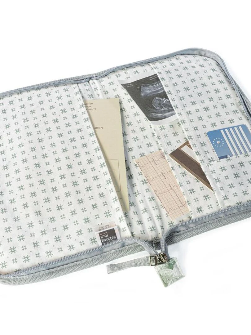 Protège carnet de santé Abanik   Vert