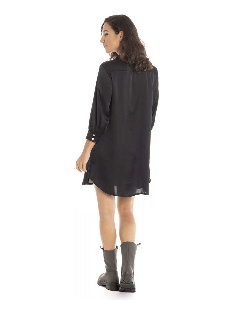 Robe chemise ROSIE   Gérard Pasquier   Noir Noir