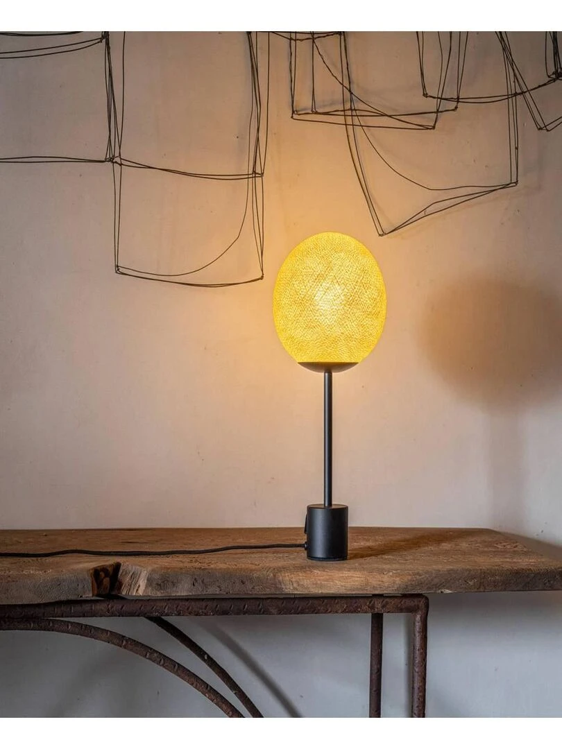 Lampe APAPA   Jaune moutarde