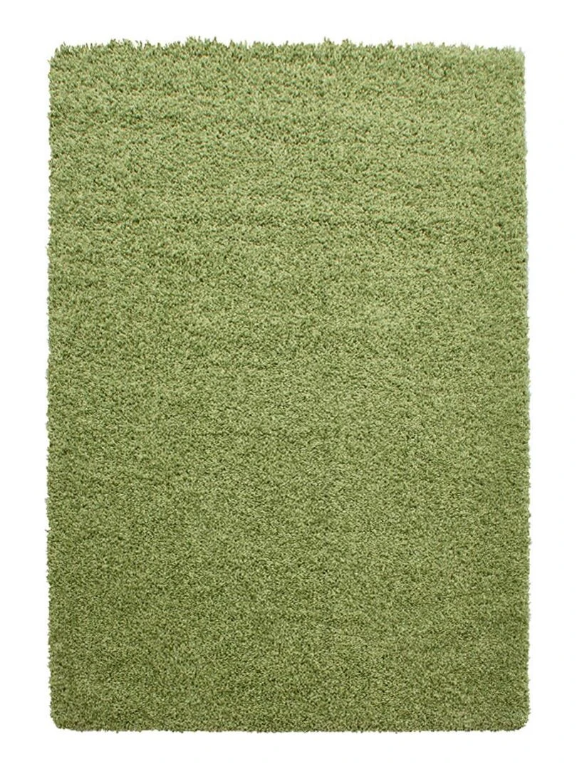 Tapis shaggy UNI C OEKO TEX® Vert