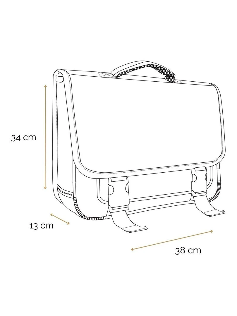 BAGTROTTER Cartable 38 cm Jurassic World Noir T Rex   Noir