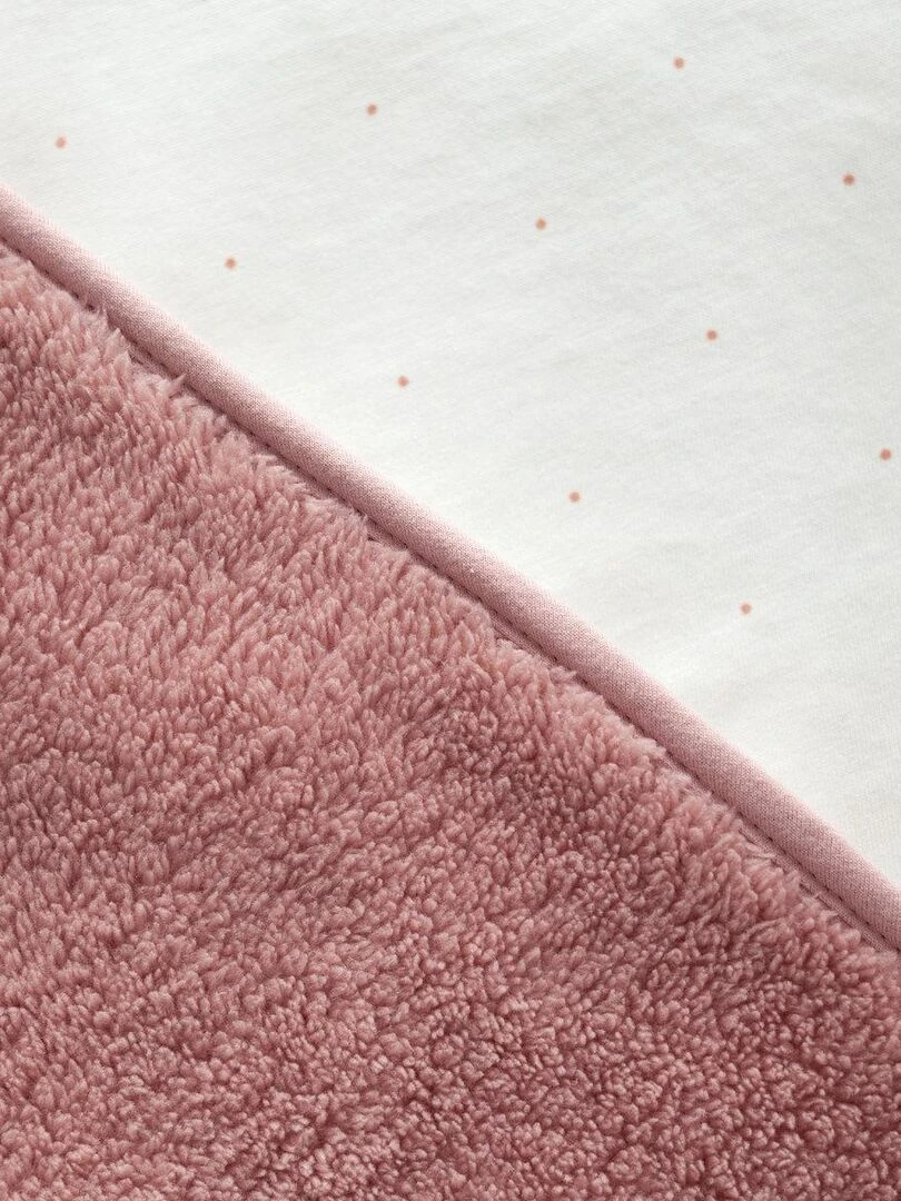 Bemini Couverture Pady jersey et softy   Mauve