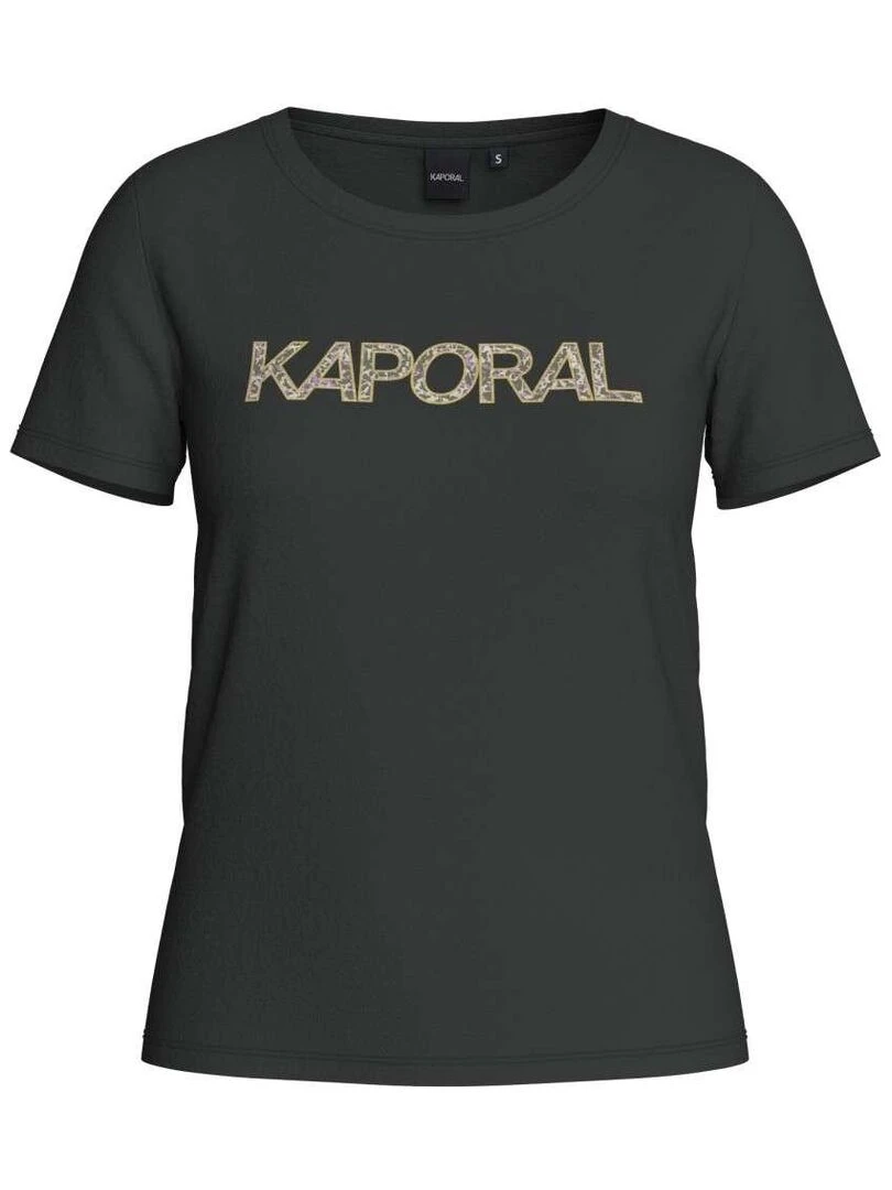 KAPORAL   T shirt col rond   Noir