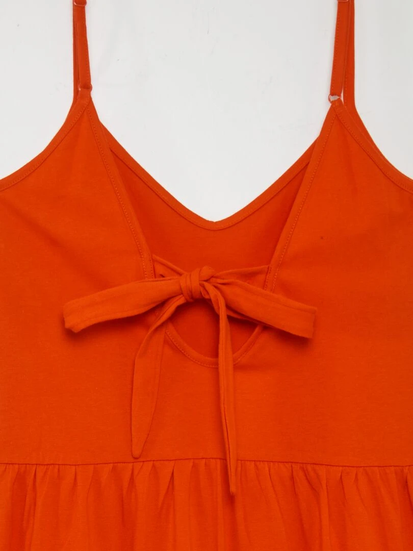 Robe à fines bretelles 'JDY'   Rouge