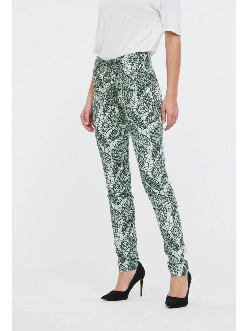 Lee Cooper Pantalon coton slim LC135 Vert