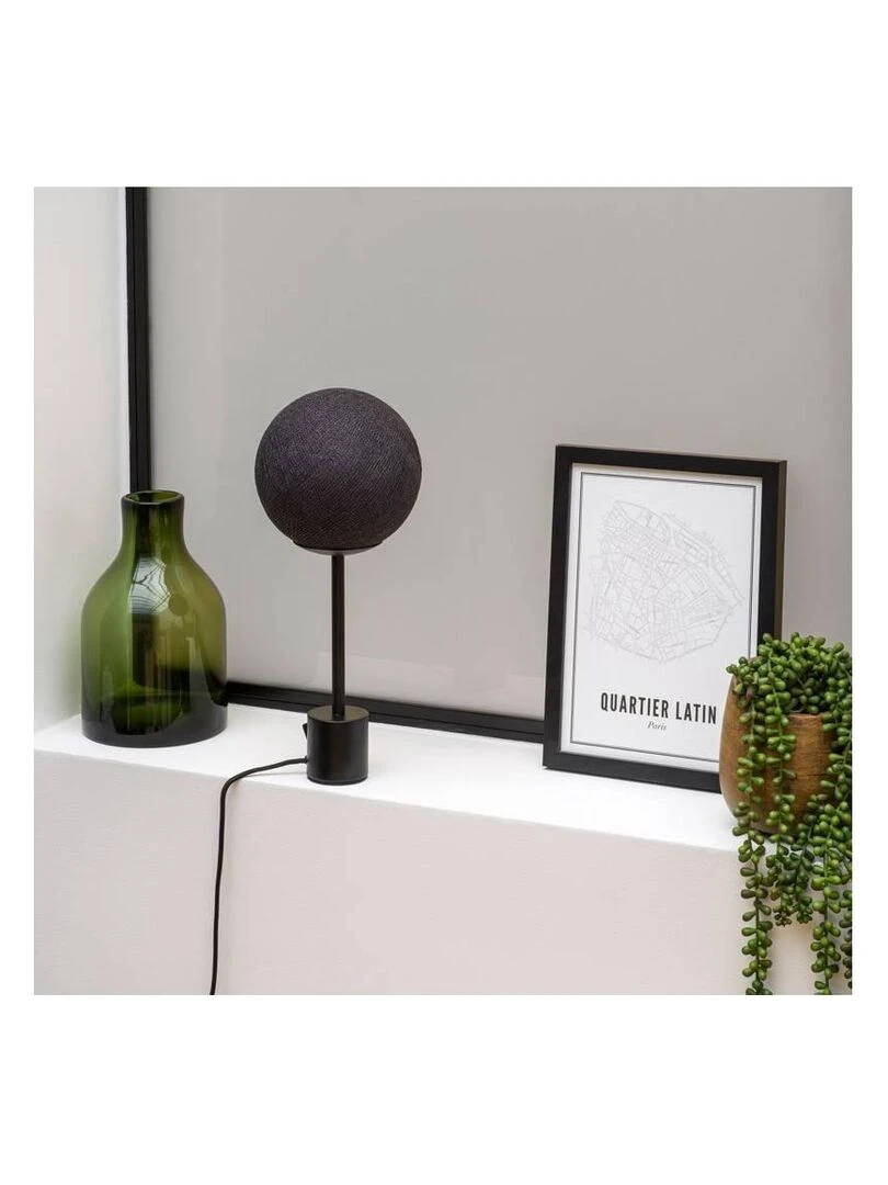 Lampe APAPA   gris anthracite