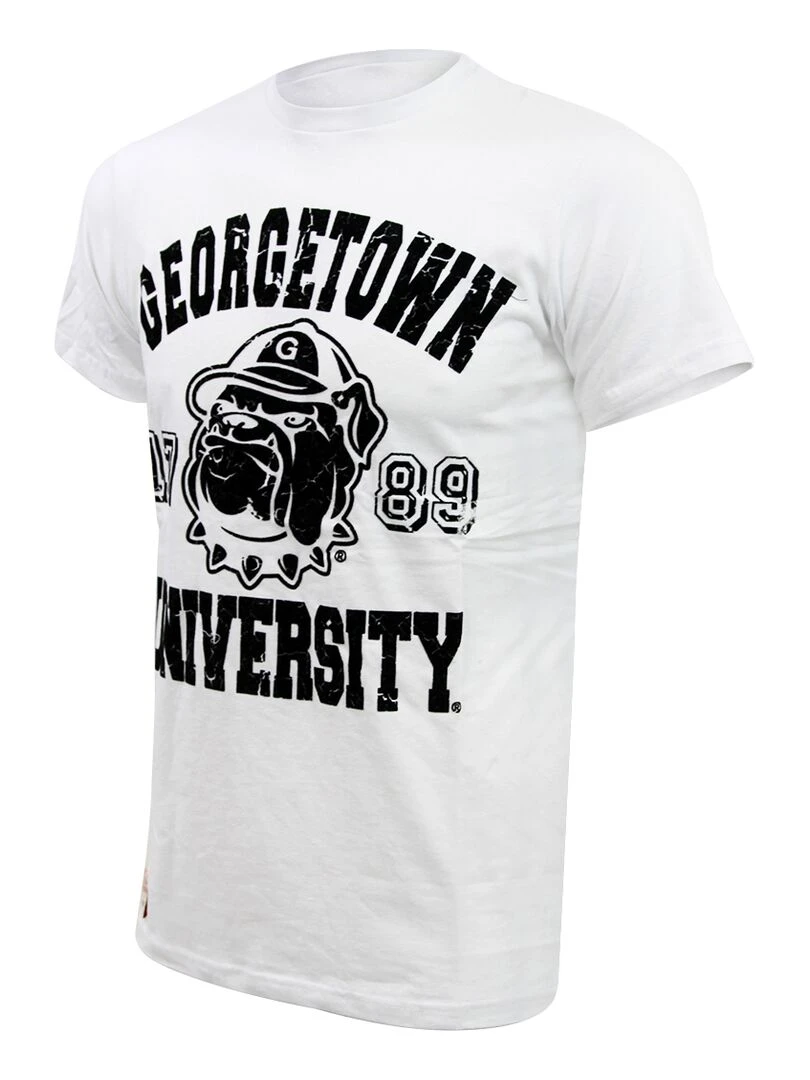 T shirt coton 'American Freshman' 'Juniper' Blanc