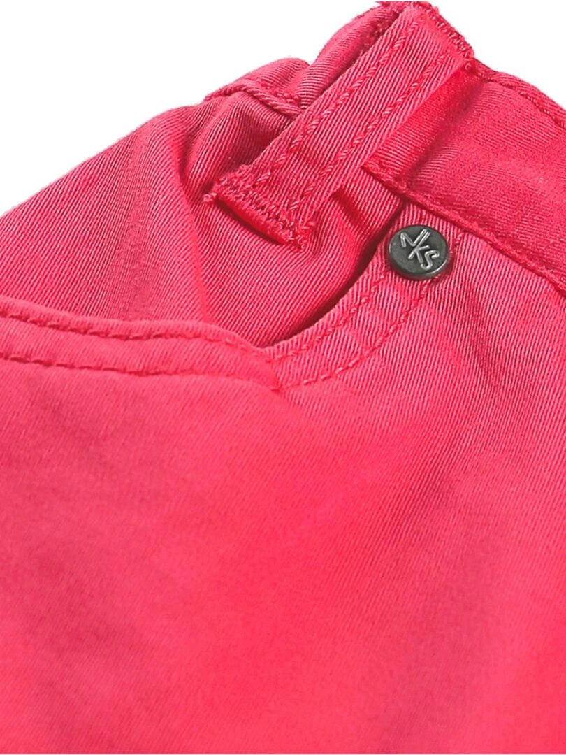 Bermuda en coton néon   Noukie's   Rose