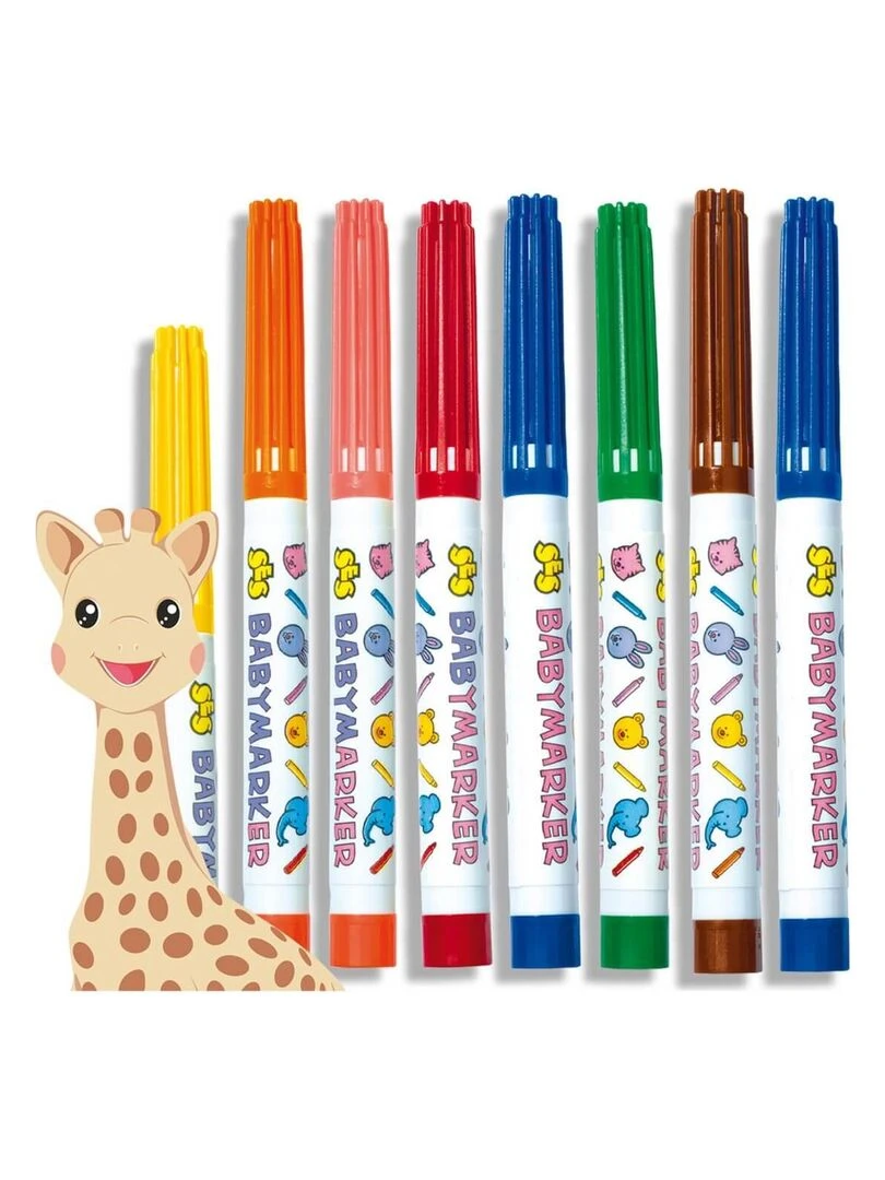 Feutres pour bébé : Sophie la girafe   N/A