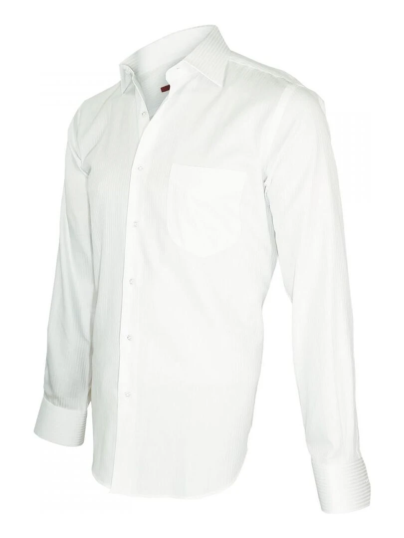 Chemise armurée double fil 120/2 BUSINESS   Blanc
