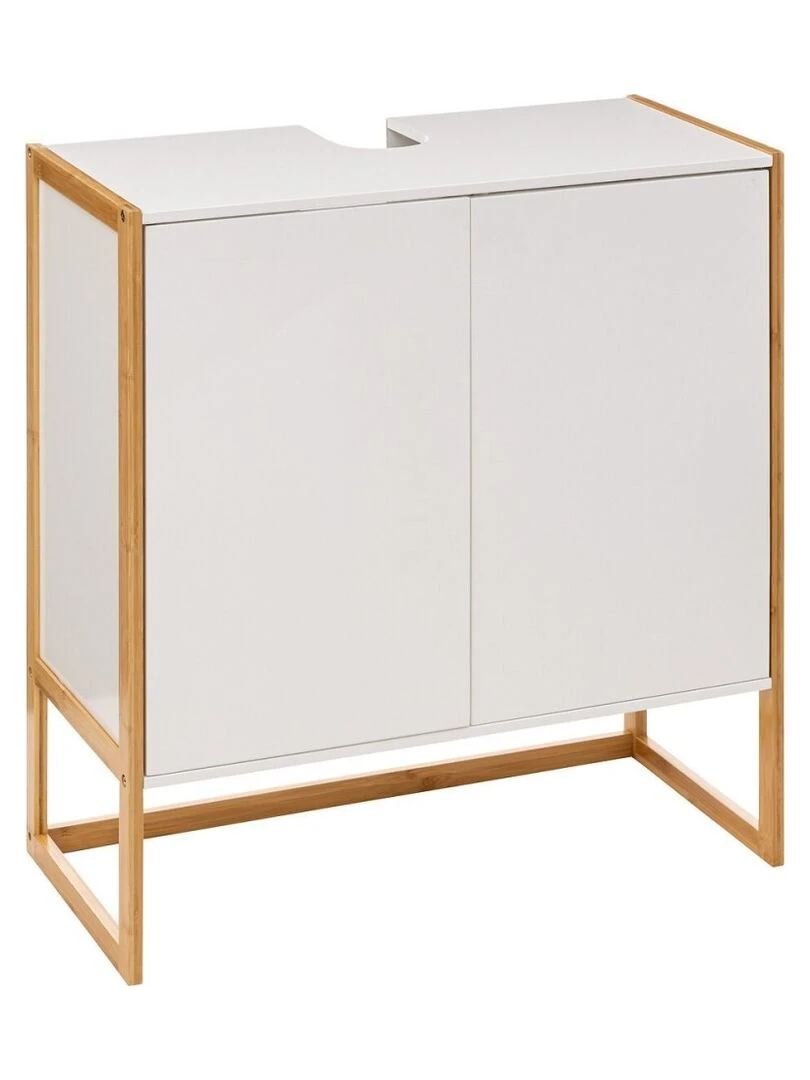 Meuble sous vasque Natureo blanc Blanc