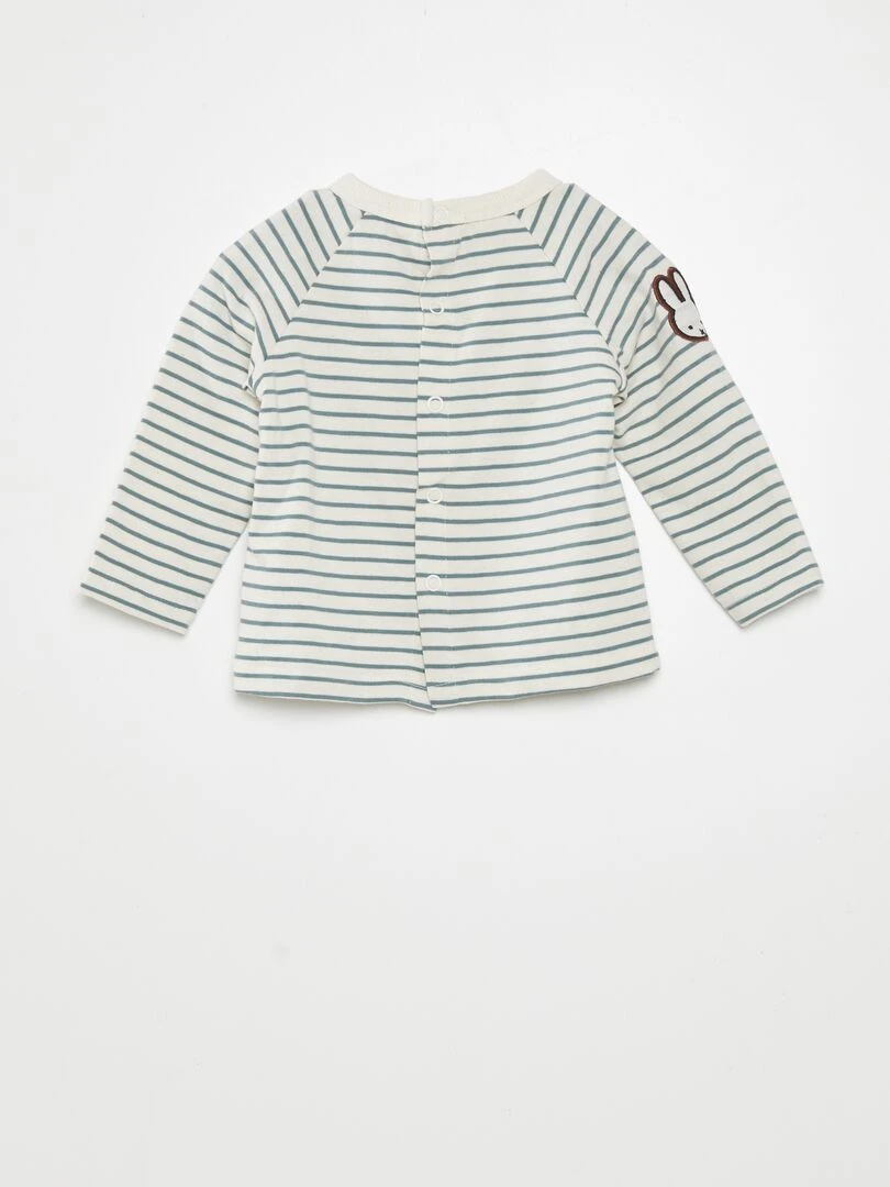 Ensemble salopette + t shirt   2 pièces   Gris