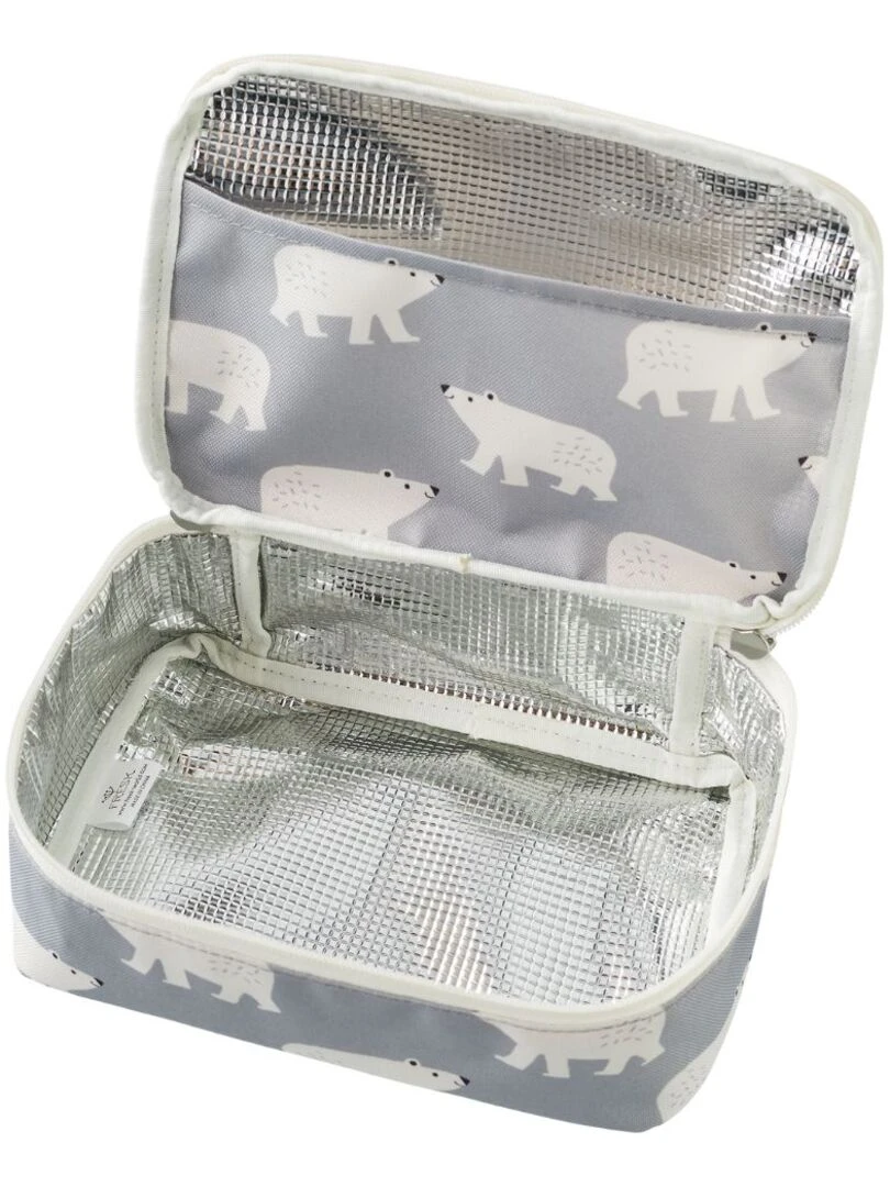 Sac isotherme Ours polaire Gris