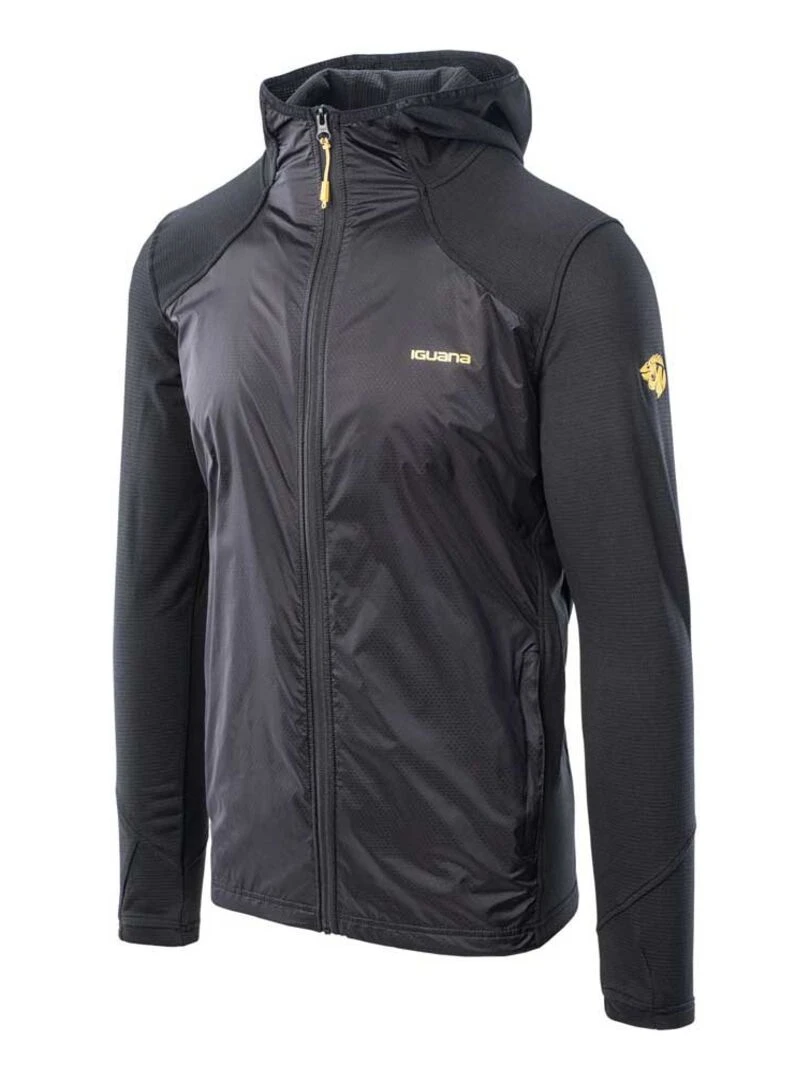 Iguana   Veste SELVA   Noir Jaune