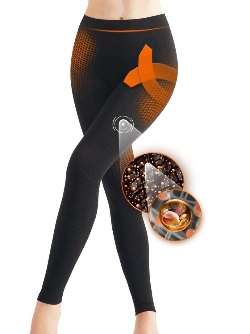 Legging Anti Cellulite Noir