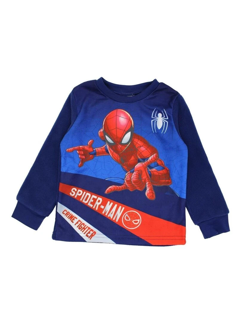 Disney Pyjama garçon imprimé Spiderman Bleu