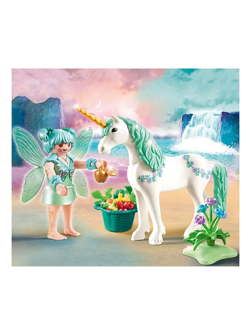 Fairies Licorne avec fée de nourriture   N/A