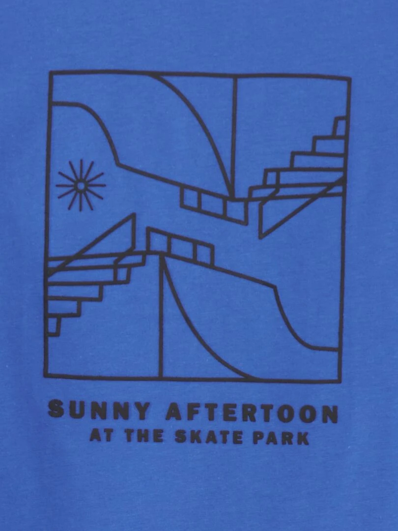 Tee shirt imprimé   Violet