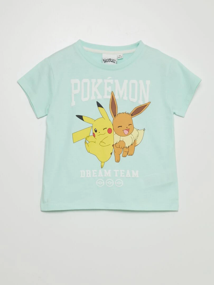 Ensemble pyjama court 'Pokémon'   2 pièces   Bleu