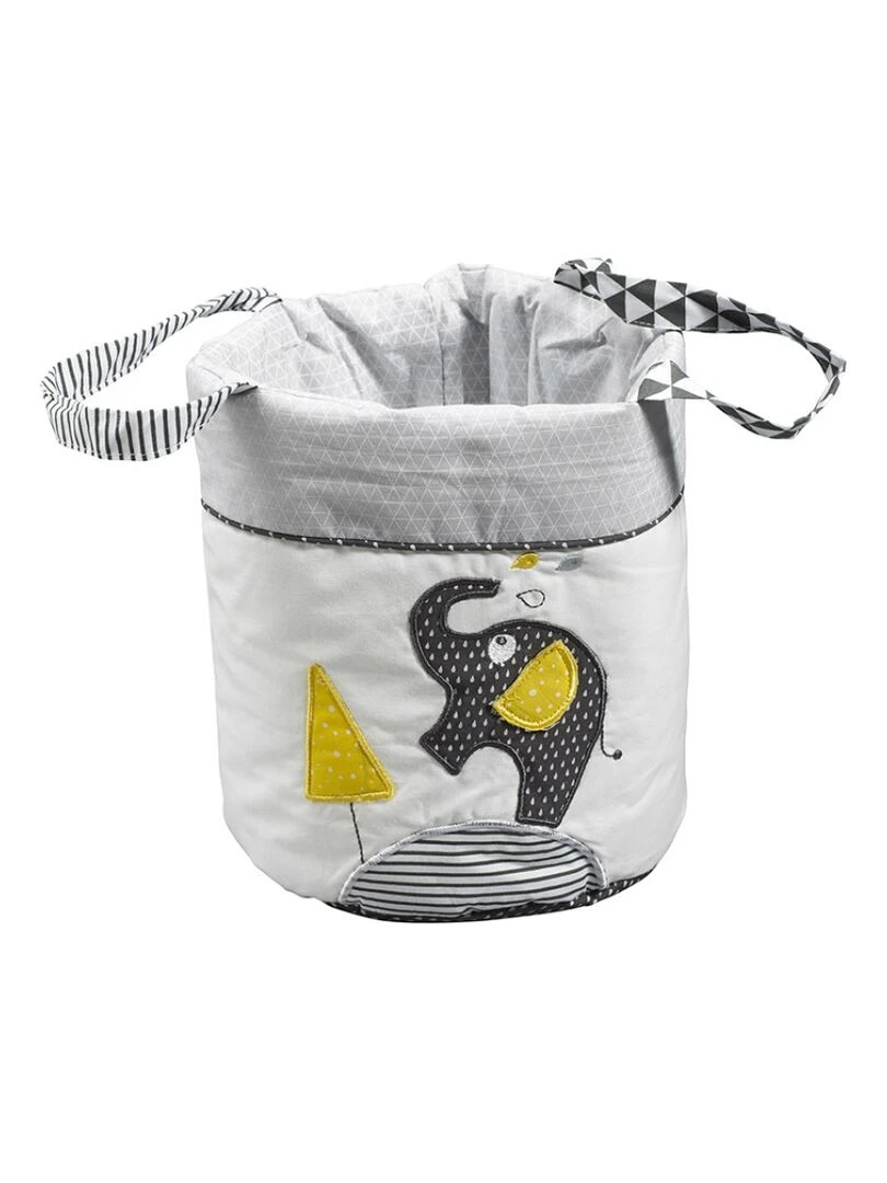 Lot de 3 paniers de toilette Babyfan   Gris