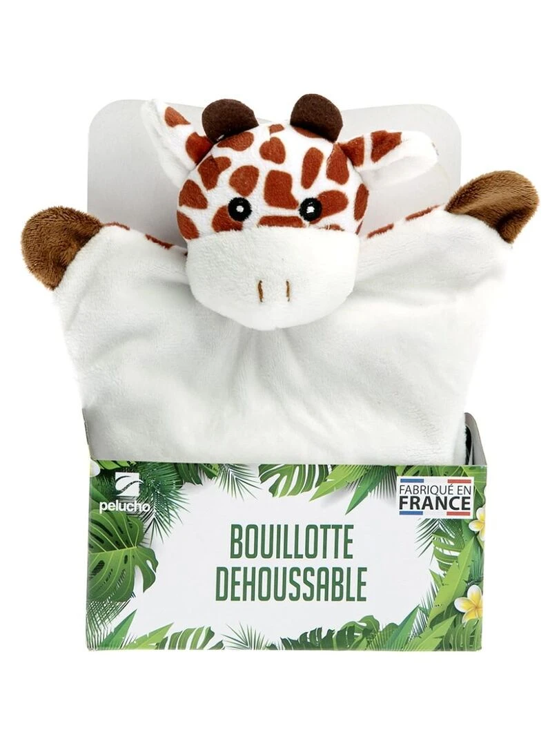 Bouillotte bébé Girafe Made in France Beige