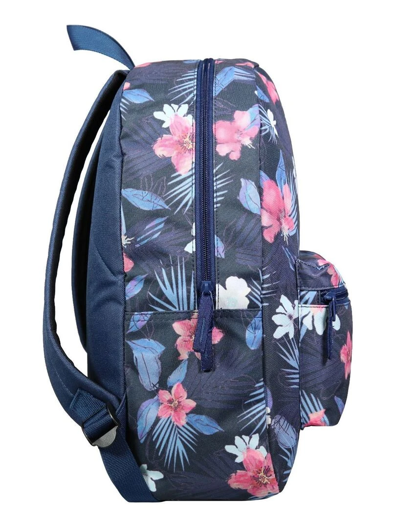 BAGTROTTER Sac à dos 1 compartiment Offshore Hibiscus Fleurs Bleu   Bleu