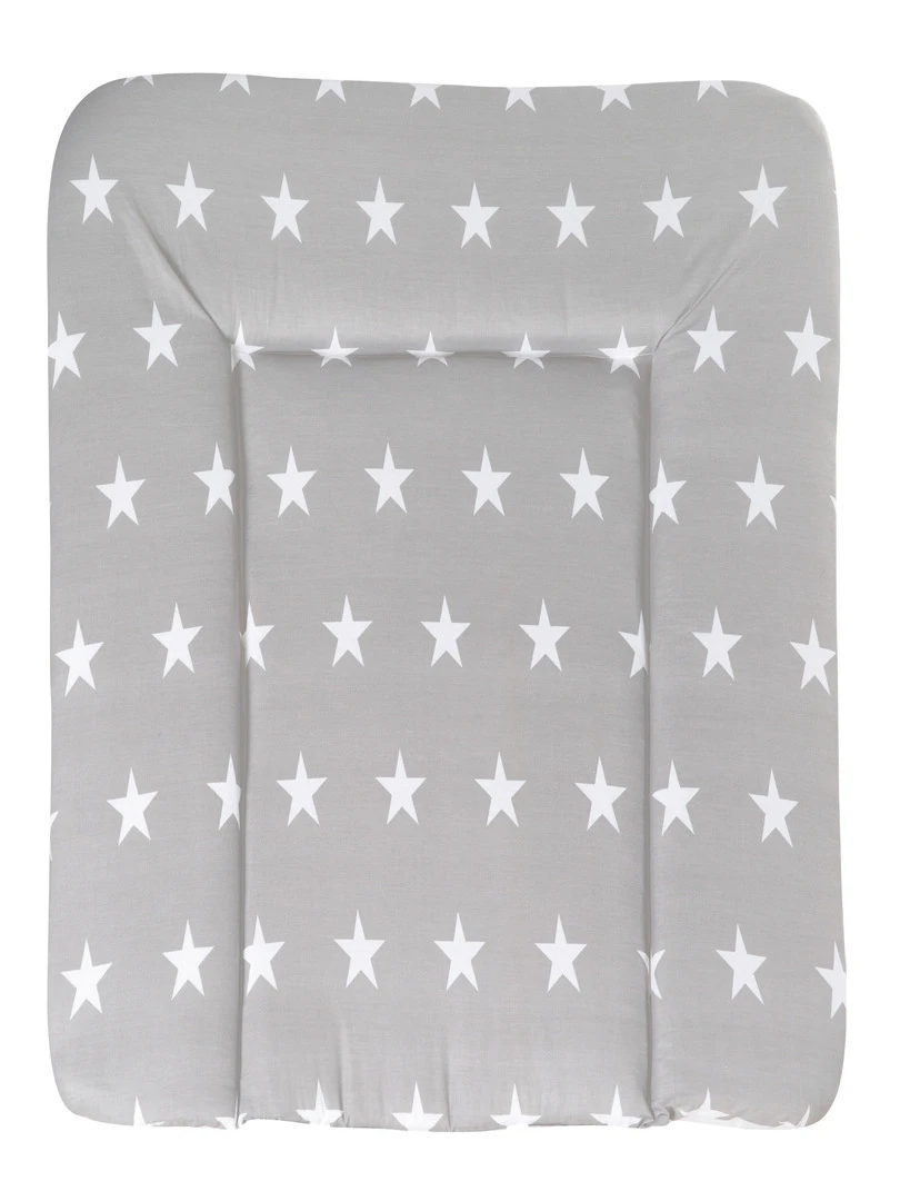 ROBA Matelas À Langer "Little Stars" 85x75 Revêtu De PU Gris