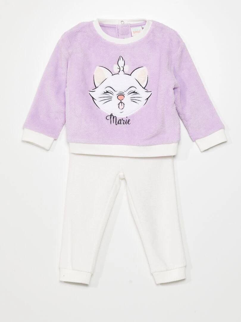 Ensemble pyjama en polaire 'Disney' 2 pièces Violet