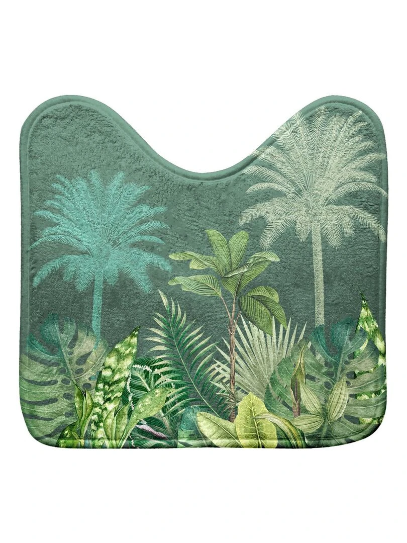 Tapis contour de WC Tropicale vagabonde Vert