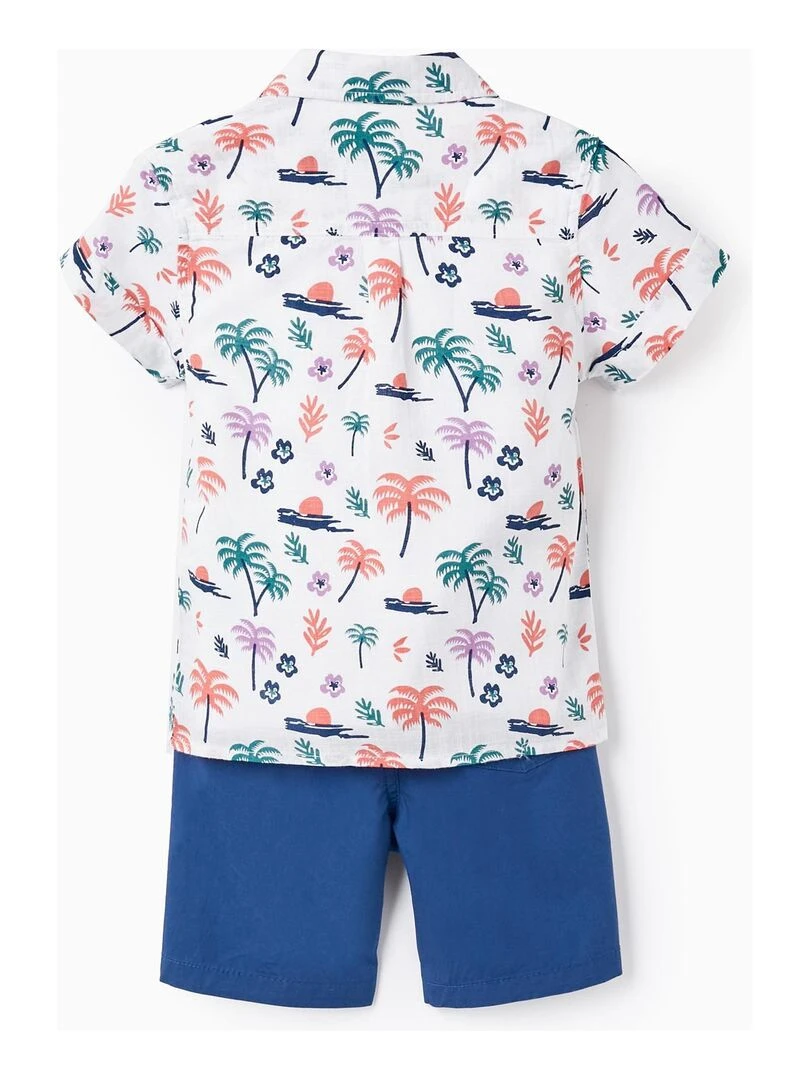 Ensemble De 3 Pièces Pour Bébé Garçon 'Plage' EXPLORING AUSTRALIA Bleu foncé