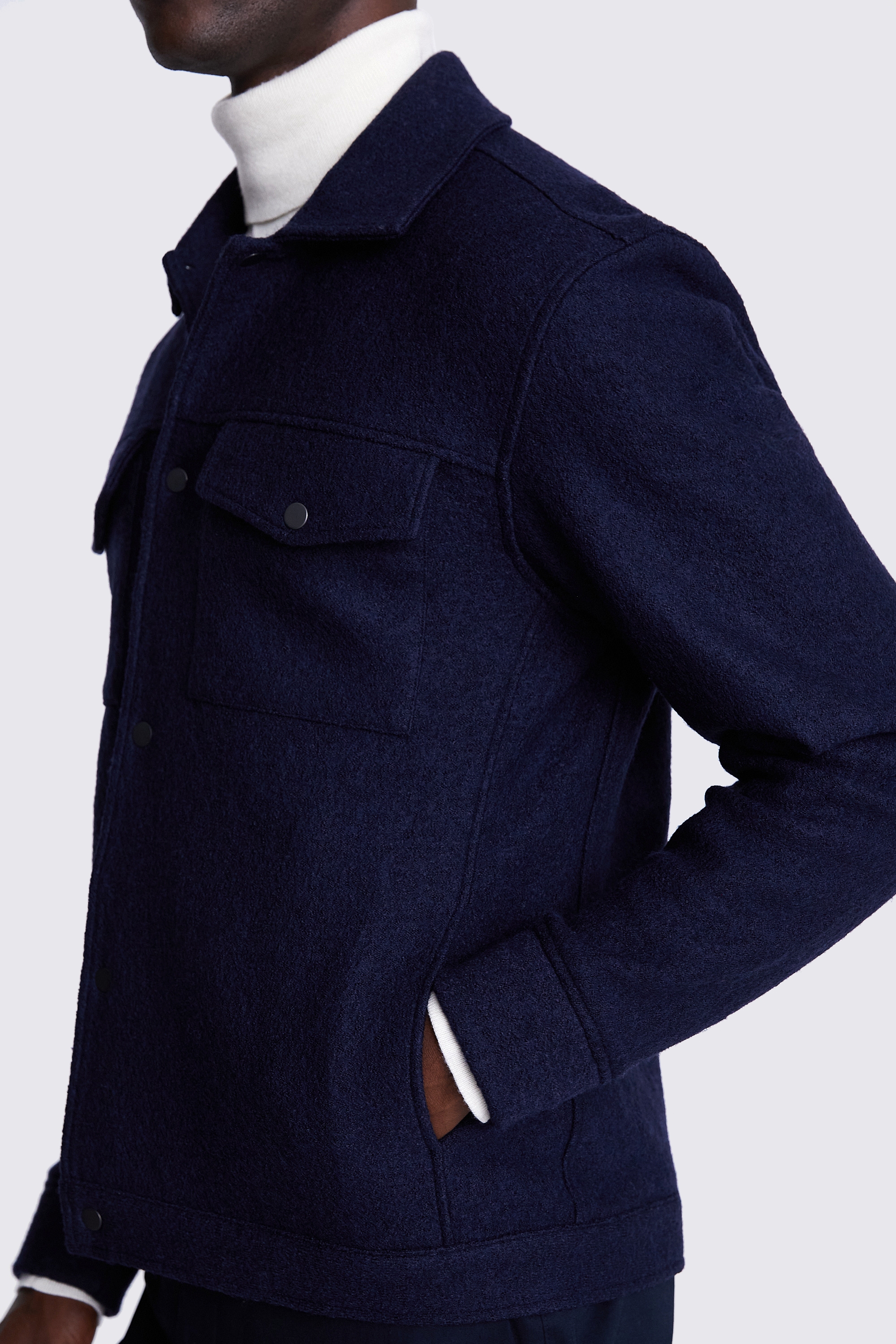 Slim Fit Sky Bengal Stripe Shirt   Buy Online at Moss
