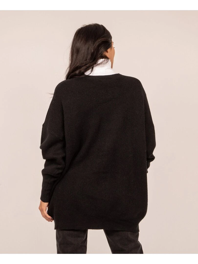Gilet long KANEA Noir