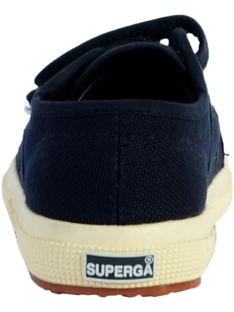 Basket Superga Enfant Cotjstrap Classic   Bleu