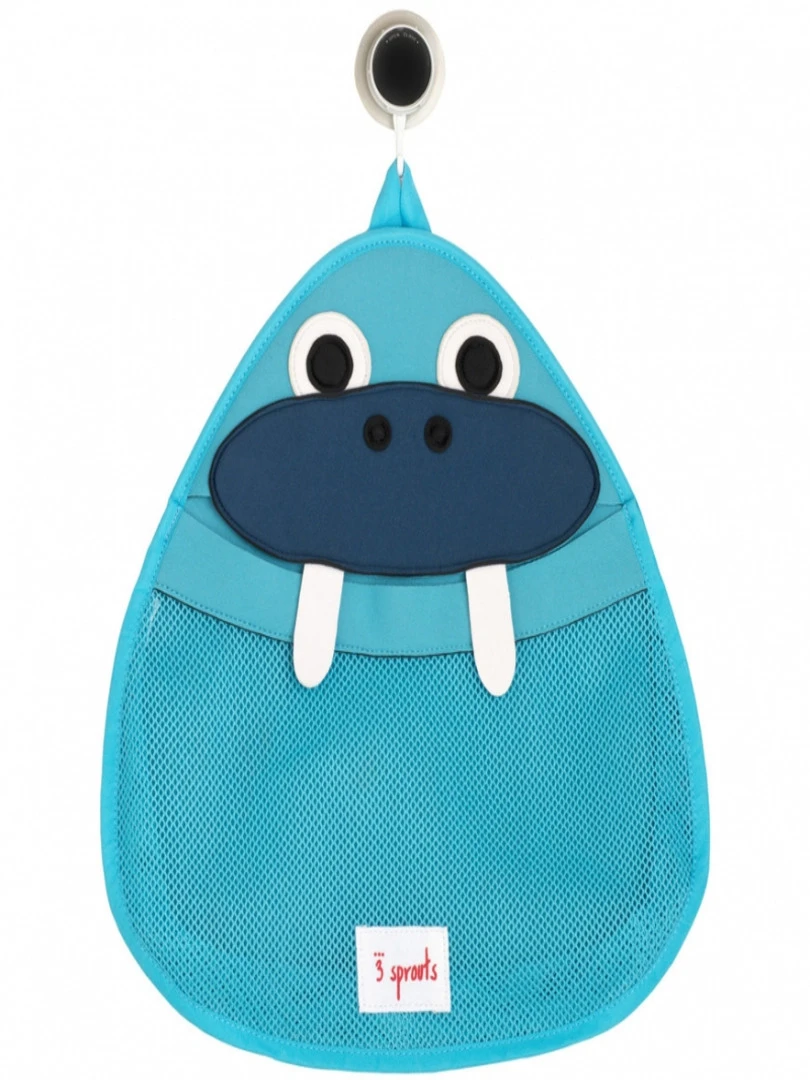 Filet de rangement jouets de bain Morse Bleu