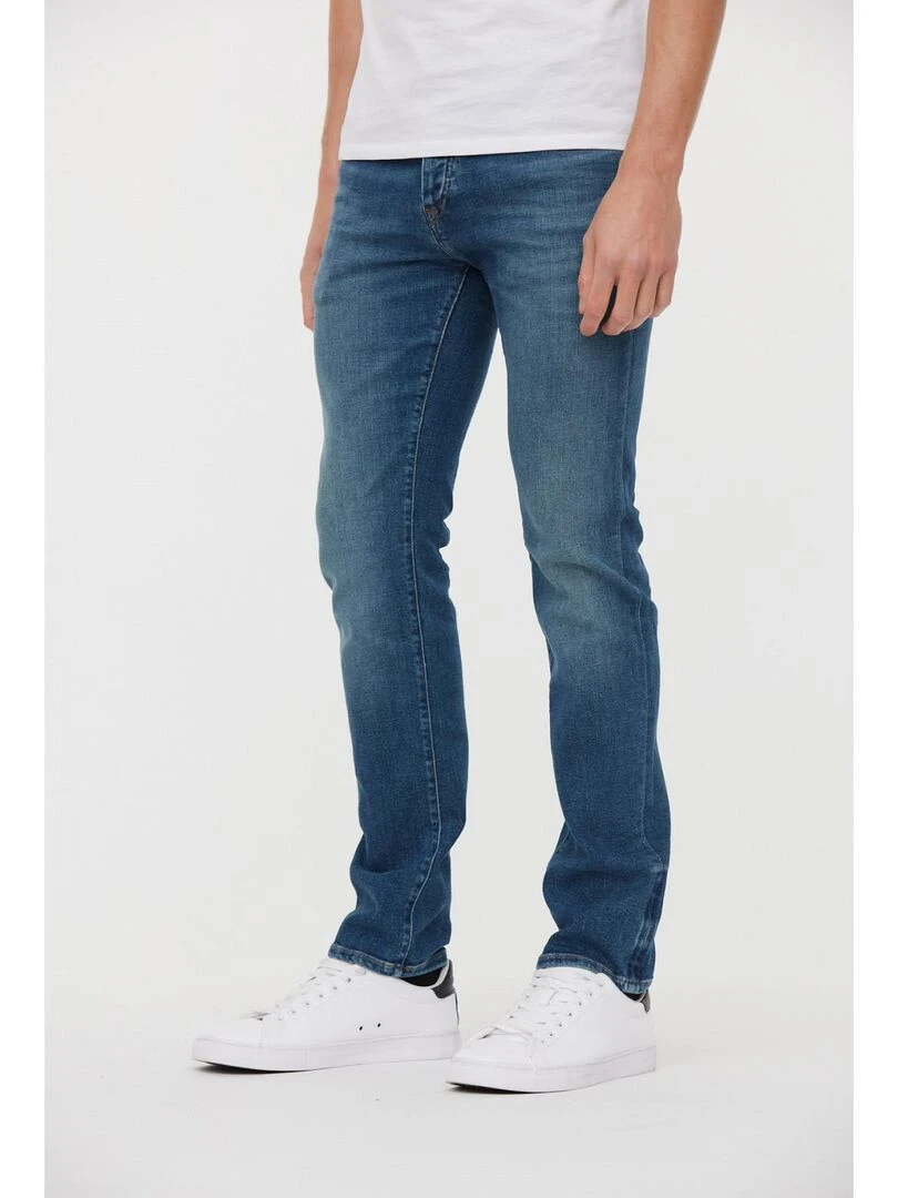 Lee Cooper   Jean coton straight LONGJOHN   Bleu