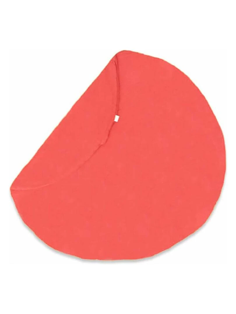 Tapis d'Eveil Havane en Coton Bio Fraise Rouge