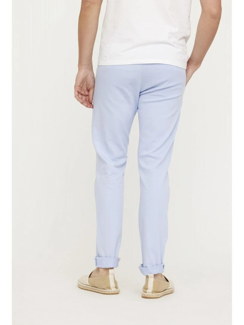 Lee Cooper   Pantalon coton slim NEILS   Bleu gris