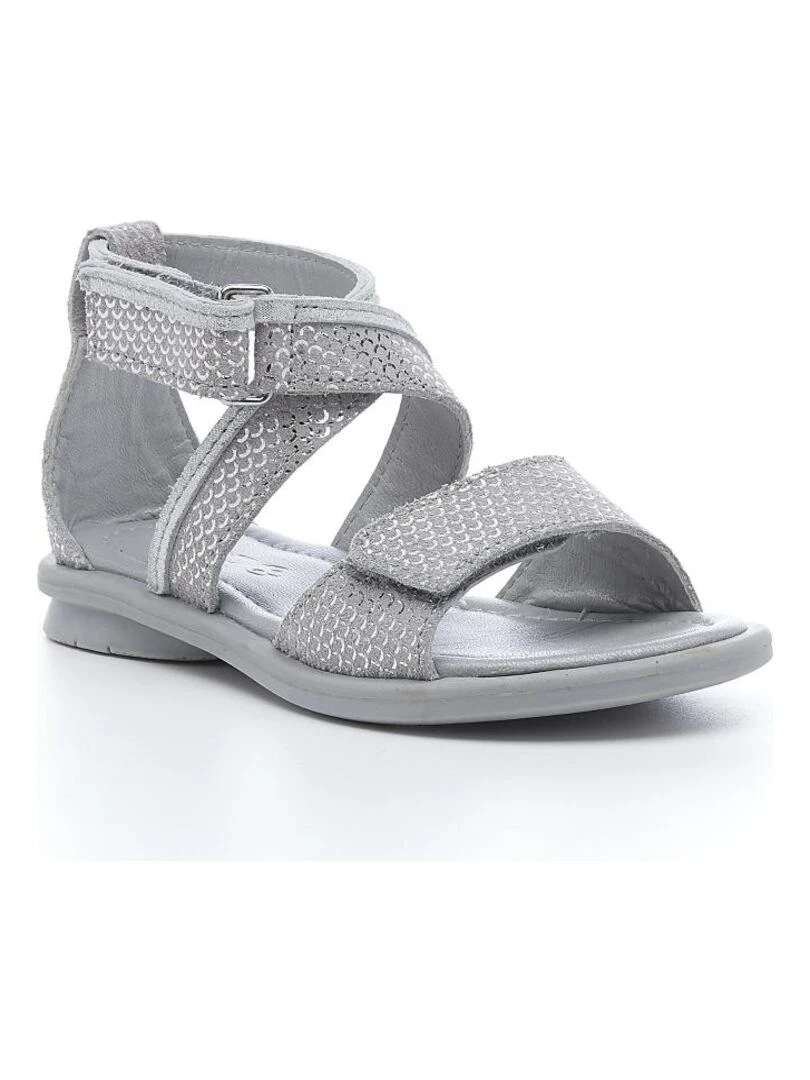 Sandales Cuir Jeny Gris