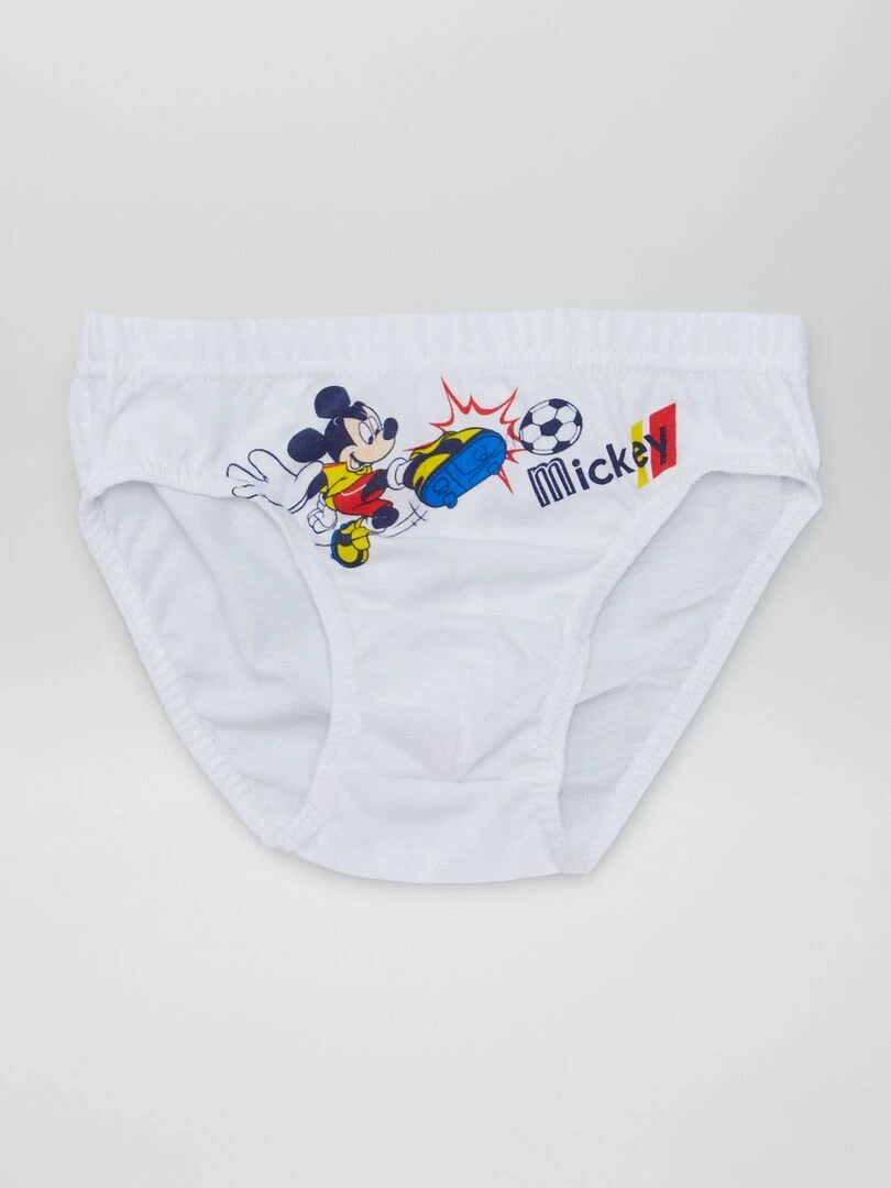 Lot de 3 slips 'Mickey Mouse'   Bleu