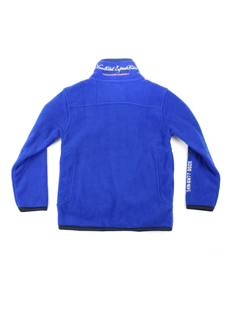 Blouson polaire garçon ECOPA VENT DU CAP Bleu